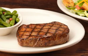 Texas Roadhouse 6 oz hand-cut sirloin steak