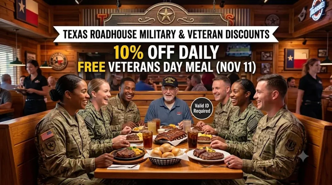 Texas Roadhouse military discount
